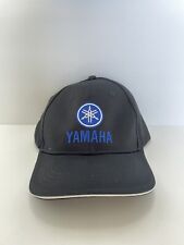 New Yamaha  Graphic Black Adjustable Slideback Hat One Size