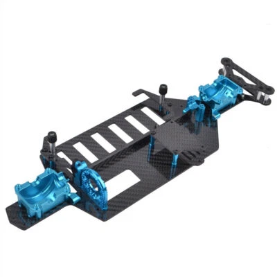 Carbon Fiber Unterdeck Chassis Kit Für Tamiya TT-02 TT-02S TT-02D Set - Bild 1 von 4