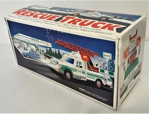 Vintage 1994 Toy Hess Fire Rescue Truck with Ladder in original box - Bild 1 von 1