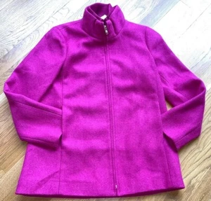 J. Crew Women's Petite Wool Blend City Coat AB948 Pink Size 6 NEW - Picture 1 of 7