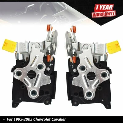 Conjunto de pestillo de puerta delantera izquierda y derecha para Chevrolet Cavalier Pontiac Sunfire Foto 1 de 4