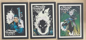 1992 Ghost Rider Glow in the Dark Insert Cards - You Pick - Complete Your Set