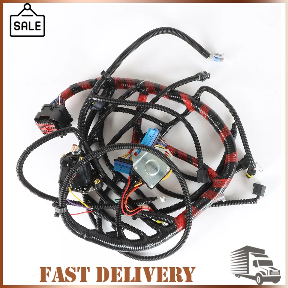 1 juego de arnés de cableado de motor para Ford F250 F350 1999-2001 7,3 L F81Z-12B637-EA Foto 1 de 4