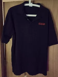 Black Nintendo promo Employee Polo Outer Banks II Bought at Nintendo hdq in 90s - Picture 1 of 1