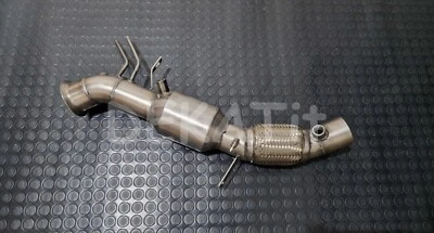 DEKAT DOWNPIPE INOX 200 CELLE TUBO DPF BMW B47 2.0 EURO6B SENZA ADBLUE F20 F21 F22 F30