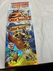 Open Season: 3-Movie Collection (DVD, 2015) 1,2,3 - Imagen 1 de 24