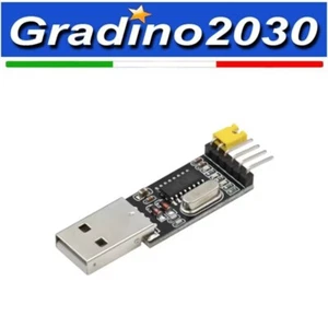 CH340 USB TTL: Convertitore Seriale 3.3V/5V, Perfetto per Arduino - RX TX - Foto 1 di 2