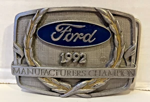 Ford 1992 Manufacturers Champion Vintage Belt Buckle 1 of 1500 By PMI Inc. - Picture 1 of 8