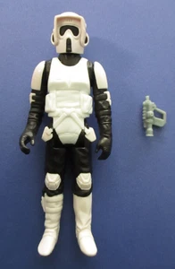 Vintage Star Wars 1983 ROTJ V1 Biker Scout 100% COMPLETE _ NEAR MINT!!! - Picture 1 of 5