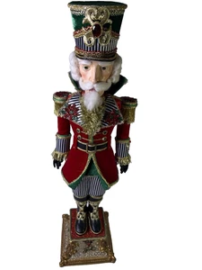 Katherine's Collection Colonel Al Mond Nussknacker Frohe helle Weihnachten 31 Zoll hoch - Bild 1 von 10