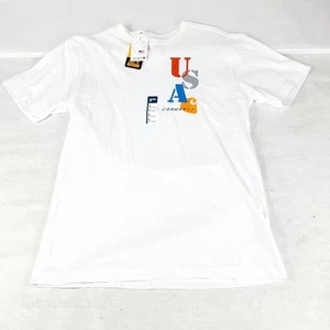 Carhartt Men's Small Relaxed Fit Midweight Short-Sleeve USA Graphic T-Shirt New - Picture 1 of 7