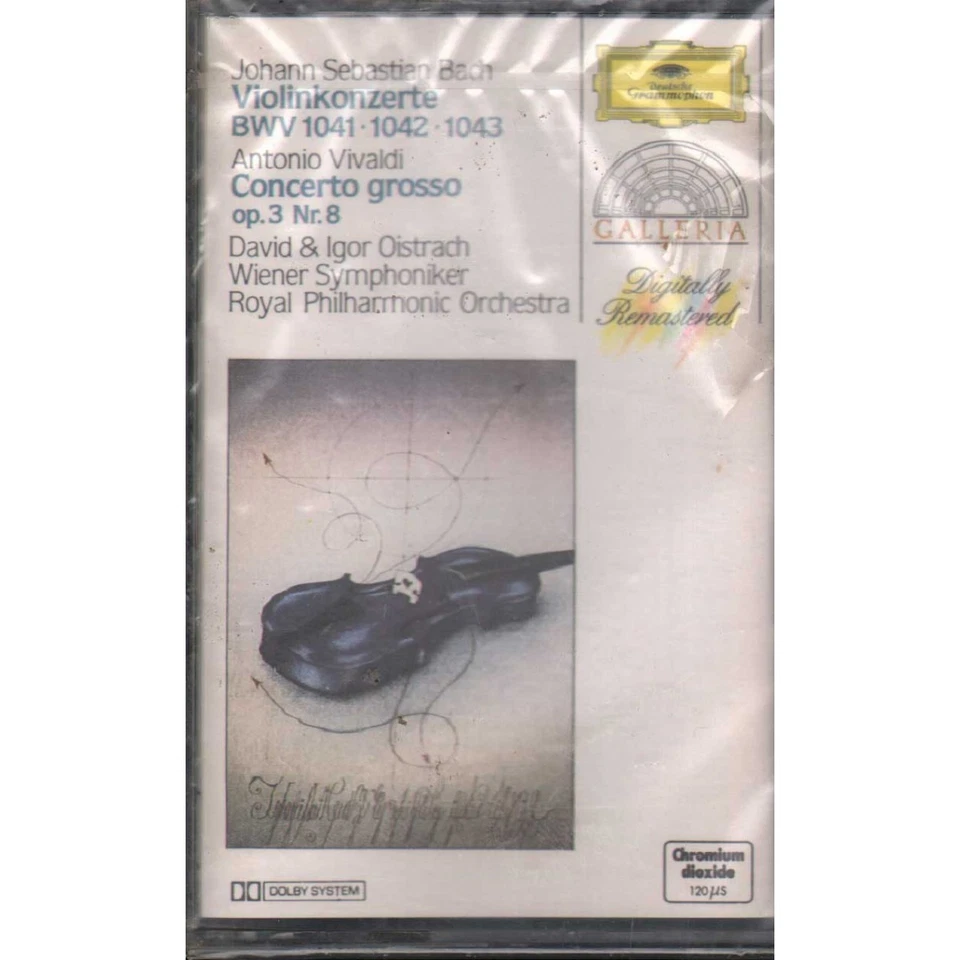 Bach, Vivaldi MC7 Violin Concertos BMV, Concerto Grosso Op. 3 – 4198554 Sigillat - Image 1 of 2