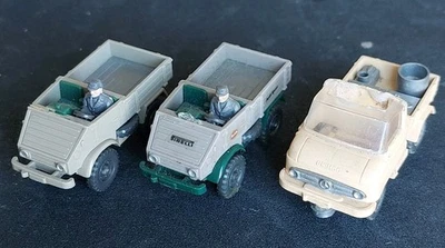 Wiking Bastel-Konvolut MB Unimog 411 offen u. geschlossen ohne Schneepflug - Bild 1 von 4
