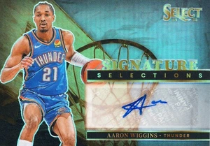 Aaron Wiggins #SS-WIG Signature Selections 2024-25 Panini Select - Picture 1 of 2