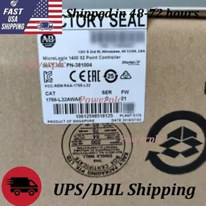 New Factory Sealed AB 1766-L32AWAA MicroLogix1400 32Point Controller US Free Tax - Picture 1 of 4
