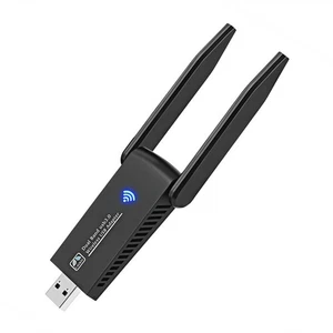 5GHz & 2.4G Dual Band WiFi Adapter USB 3.0 Dock Wireless Network Card Dongle - Photo 1/12