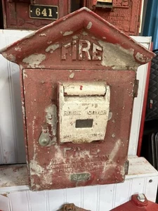 Harrington Seaberg Fire Alarm Box Non Gamewell - Picture 1 of 4