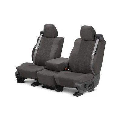 For Mercedes-Benz Sprinter 2500 19-24 Seat Cover SuperSuede 1st Row Charcoal - Image 1 of 3
