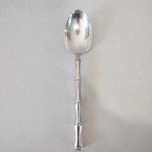 Towle Sterling Silver Mandarin Lg Serving Spoon Bamboo Style No Monogram 22.5cm - Picture 1 of 11
