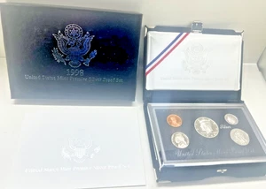 1998 S Premier Silver Proof Set - Picture 1 of 3