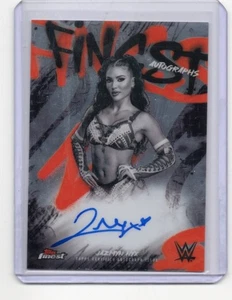2025 Topps Finest WWE Jazmyn Nyx AUTO AUTOGRAPH WRESTLING Jade Arianna Gentile - Picture 1 of 1