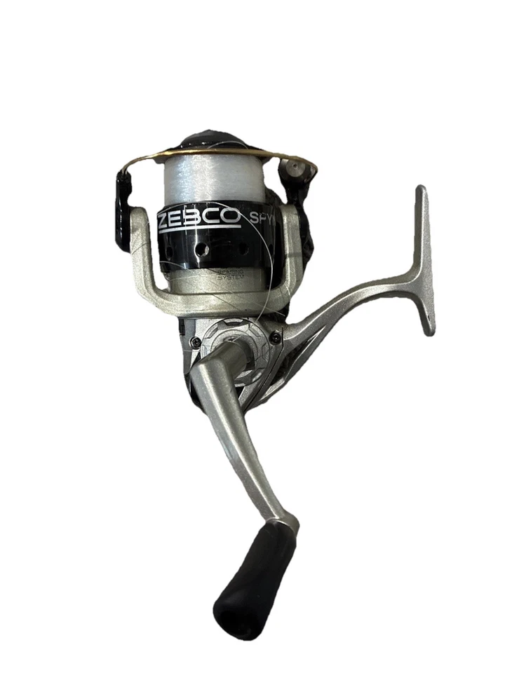 Carrete de pesca Zebco Spyn preenrollado con línea de 8 lb 2:1 Foto 1 de 1