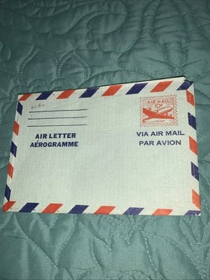 #UC16c US AIR LETTER/AEROGRAMME  VIA AIR MAIL/PAR AVION - Image 1 of 3