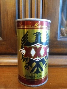 VINTAGE TRIPLE XXX Obscura Cerveza BEER CAN FROM MEXICO - Picture 1 of 9