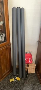 100%Blackout Grey Roller Blinds Commercial Quality - Picture 1 of 9