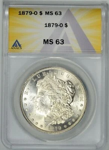 1879-O ANACS MS63 Morgan Dollar * Tough Date * #7774333 - Picture 1 of 4
