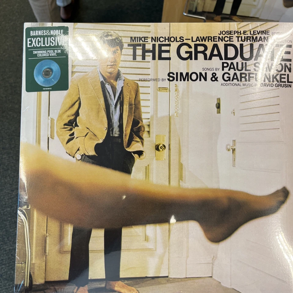 The Graduate - Paul Simon & Garfunkel - Swimming Pool Blue *RARE* Vinyl LP *NEW* - Image 1 of 1