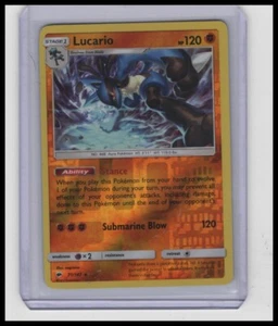 Holograma inverso Lucario 71/147 Pokemon SM - Imagen 1 de 2