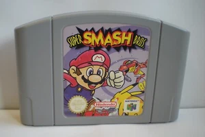 NINTENDO N64 SUPER SMASH BROS WORKING VERY GOOD CONDITION - Picture 1 of 2