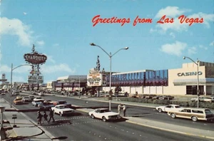 Postcard NV: Greetings from Las Vegas, Stardust Hotel, Las Vegas, Nevada, 4x6 - Picture 1 of 2