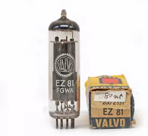 EZ81/6CA4 VALVO NOS BRITISH Tube Röhre Lampe Valve Valvola Valvula 진공관 真空管 - Picture 1 of 1