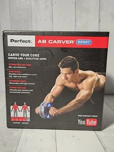 Perfect Fitness Heavy Duty Wide Wheel Ab-Carver Sport - Picture 1 of 6