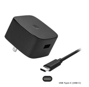 OEM TurboPower 25 Fast 25W Charger Motorola With Type C Cable SPN5886A - Picture 1 of 5