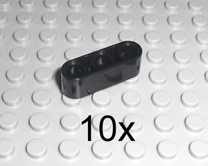 LEGO Technic - 10x Lochbalken Lochstange Liftarm 1x3 schwarz black beam 32523 - Imagen 1 de 1