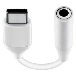 Adaptador de auriculares Samsung USB-C a 3,5 mm conector en blanco EE-UC10 - Imagen 1 de 12