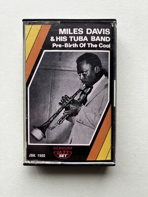 Miles Davis & His Tuba Band, Pre-Birth Of The Cool Cassette Tape, Durium, Jazz - Image 1 of 4