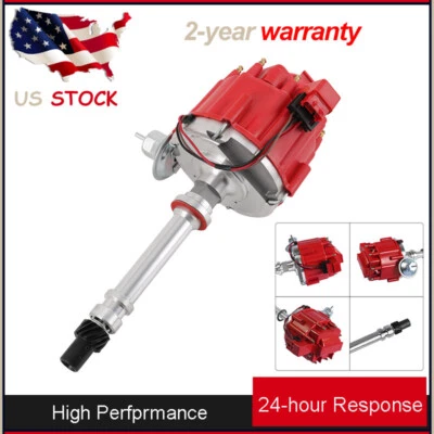 Distribuidor de encendido para Chevy HEI con 65K voltios alto 9000 rpm 350 454 SBC BBC GM08 Foto 1 de 4