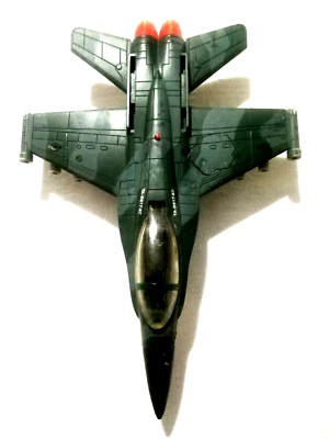 Trendmasters   Godzilla   F/A18    Hornet   Strike   Jet Airplane  Marines  1998 - Immagine 1 di 4