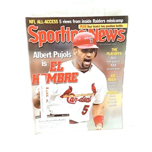 Sporting News Magazine May 26 2006 Albert Pujols St. Louis Cardinals NHL Playoff - Picture 1 of 2