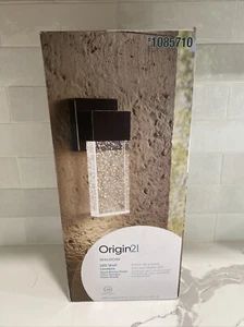 Origin 21 Waldorf 11.25 in Bronze Integrated Outdoor Wall Light - Picture 1 of 1