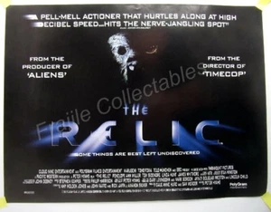 THE RELIC 1996 ORIGINAL UK CINEMA MOVIE POSTER 12" x 16" - Picture 1 of 1