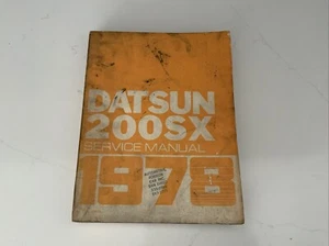 Datsun 200SX 1978 Shop Service Repair Manual - Bild 1 von 5