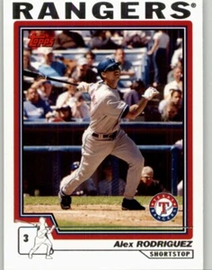 2004 Topps 1st Edition Alex Rodriguez #100 Texas Rangers - Picture 1 of 1
