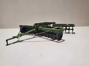 Vtg Eska Tru-Scale John Deere Disc Harrow Plow 1:16 Scale 50's Farm Tractor Toy - Picture 1 of 10