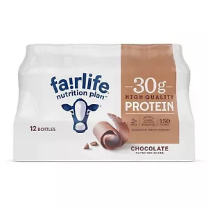 Fairlife Nutrition Plan High Protein Chocolate Shake, 12 pk. - Set of 2 - Picture 1 of 1