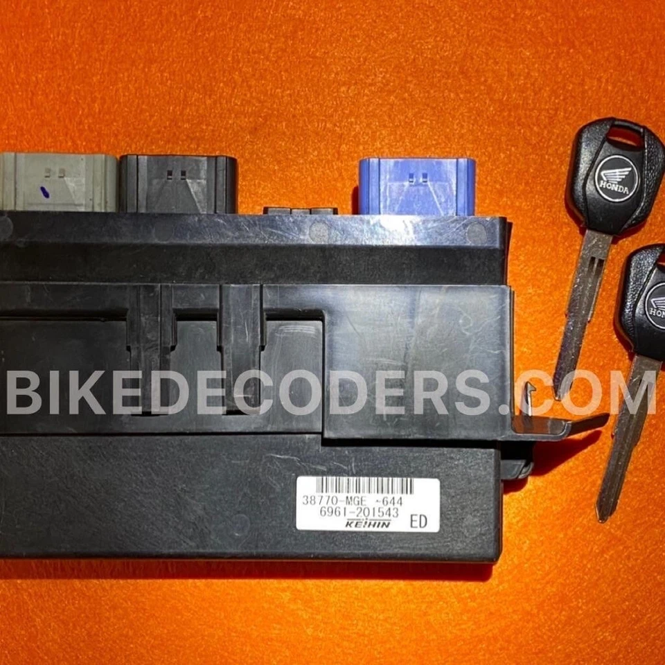 Juego de cerraduras CDI/ECU con llaves Honda VFR 1200F 2010-12 Foto 1 de 1